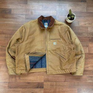 Vintage VTG 90’s Y2K Blanket Lined Carhartt Detroit Jacket